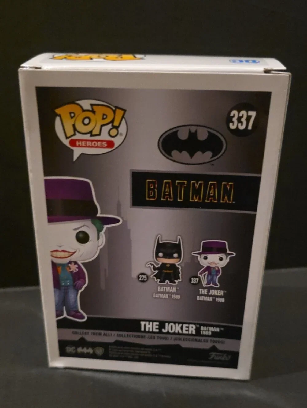 Funko The Joker Vinyl Figure — Purple Hat and Green Hair - Picture 4 of 6